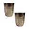 Pure Brass Bell Shape Water Glass | Pack of 2