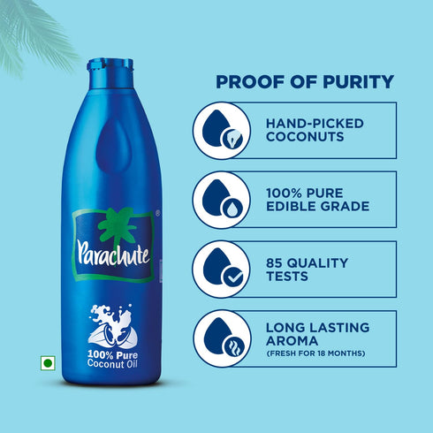 Parachute 100% Pure Coconut Oil