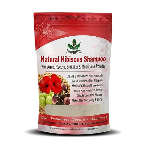 Havintha - Natural Herbal Powder Shampoo for Hair - 4 Types Shampoo