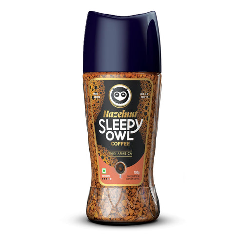 Sleepy Owl Hazelnut Premium Instant Coffee 100g