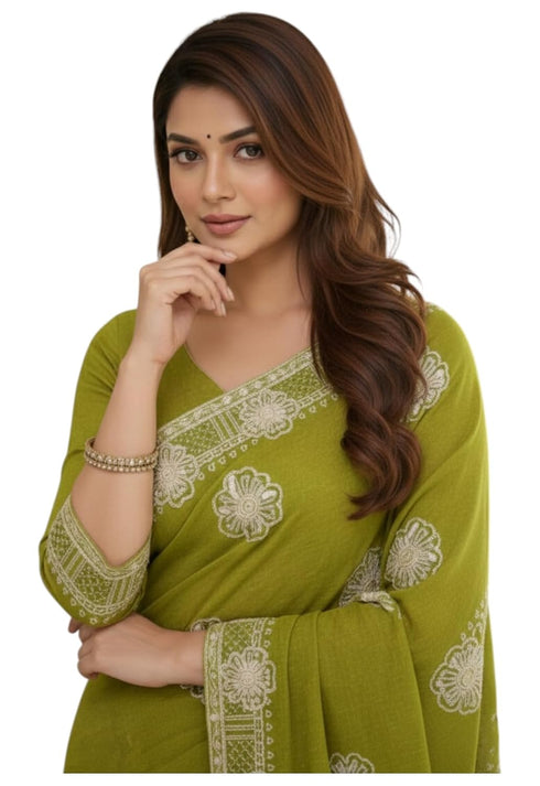 Vasthrlay Chiffon Traditional Ethinic Az Ys Vanshika Ethnic Wear