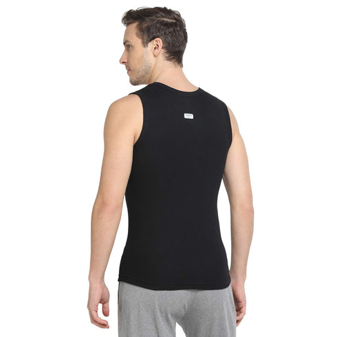 Dixcy Scott Originals Men 100% Combed Cotton Slim Fit Gym Vest (Pack of 1)