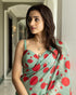 Vasthrlay Pattern Unstitched Attached Blouse