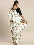 Vasthrlay Black Printed Saree