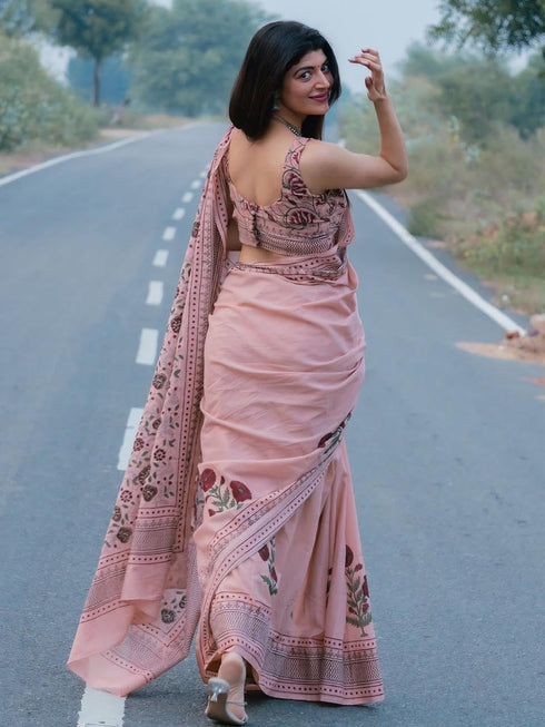 Vasthrlay Printed Elegant Lightweight Festive
