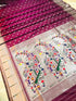 Vasthrlay Paithani Unstitched Saree