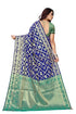 Vasthrlay Banarasi Pink Blue Ethnic Wear