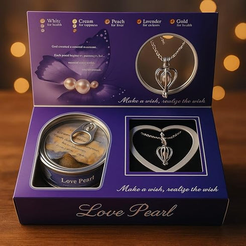 Pearl Pendant Necklace Gift for Valentine Day