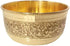 Pure Brass Dinner Thali Set of 6 pcs