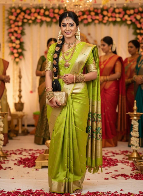 Vasthrlay Kanjivaram Silk Saree