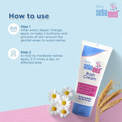 Sebamed Baby Rash Cream For Kids PH 5.5