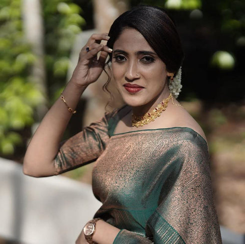 Vasthrlay Banarasi Border Saree
