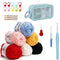 Complete Crochet Kit for Beginners Adults & Kids, All-in-One Crochet Starter Kit with 6