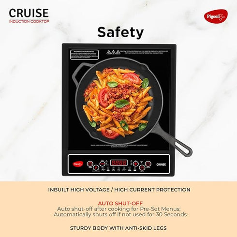 Pigeon by Stovekraft Cruise 1800 watt Induction Cooktop