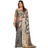 Vasthrlay Organza Patola Unstitched Blouse Saree