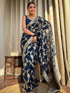 Vasthrlay Organza Designer Unstitched Saree