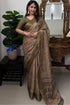 Vasthrlay Cotton Unstitched Lavender Ethnic Wear