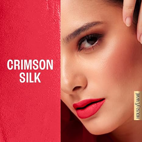 Lakme 9 To 5 Weightless Mousse Lip & Cheek Color | Crimson Silk