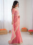 Vasthrlay Chanderi Printed Coffee Saree
