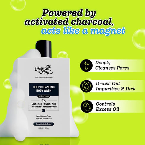 Chemist At Play Deep Cleansing Glycolic Acid Body Wash