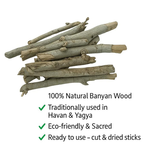 Banyan (Bargad) Havan Samidha Sticks
