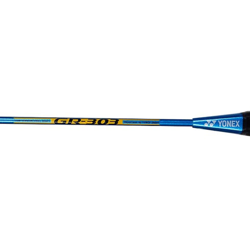 Yonex GR 303 Aluminium Blend Badminton Racquet with Full Cover-Set of 2 (Blue/Blue)