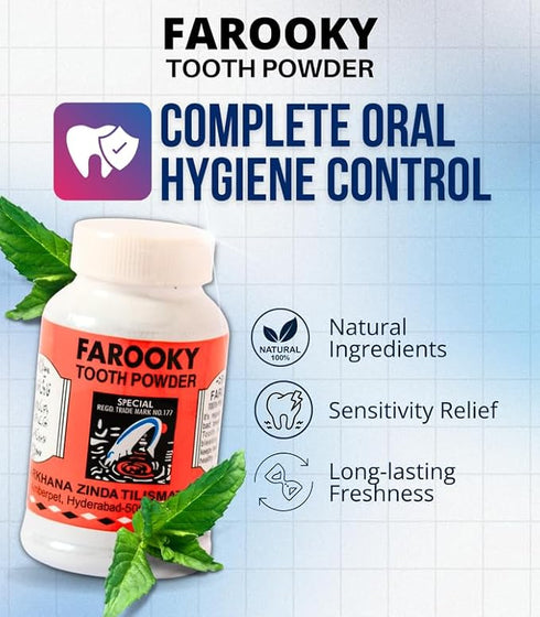 Zinda Tilismath Farooky Tooth Powder