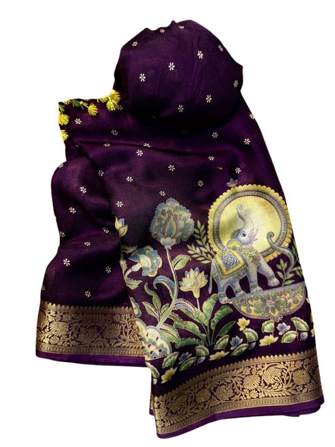 Vasthrlay Cotton Printed Designer Unstitched