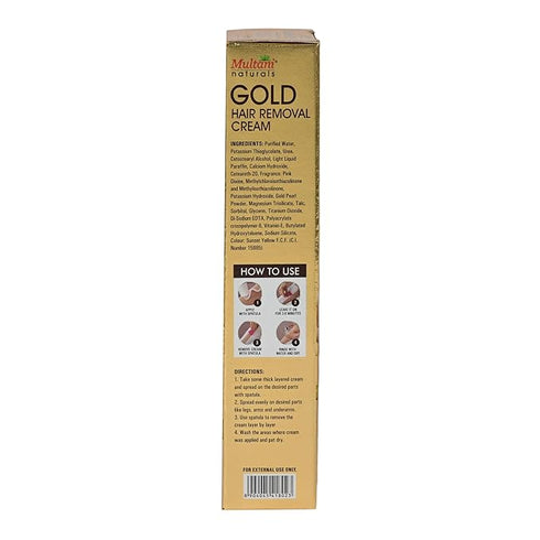 Multani Naturals Gold Hair Removal Cream