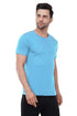 Caseria Men's Round Neck Cotton Half Sleeved T-Shirt
