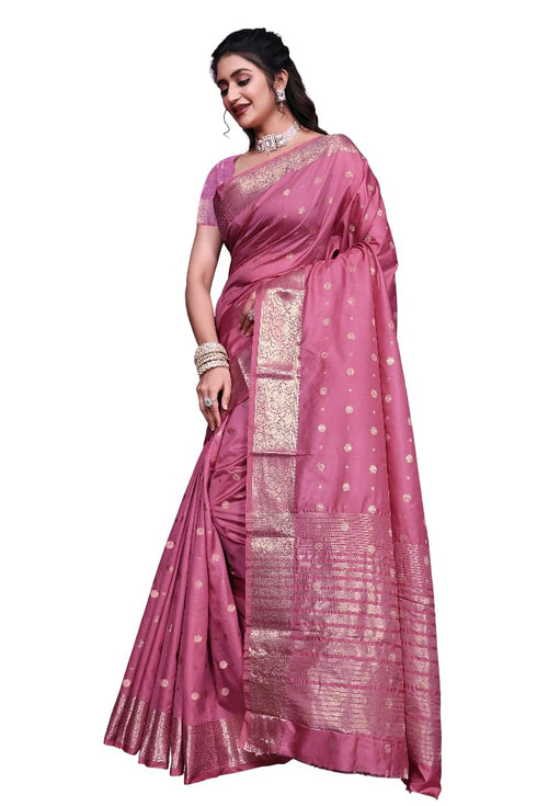 Vasthrlay Satin Jacquard Woven Textured