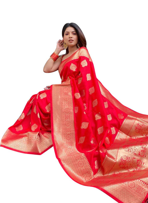 Vasthrlay Banarasi Silk Saree