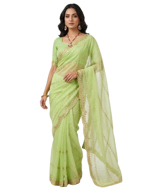 Vasthrlay Embroidered Swarovski Ethnic Wear
