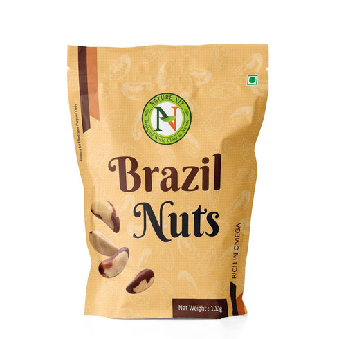 NatureVit Brazil Nuts | Premium Grade A | Rich in Selenium