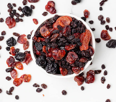 NatureVit Mix Berries Dried Fruits Cranberries| Blueberries & More
