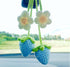 Crochet Flower for car Dashboard Decoration Items