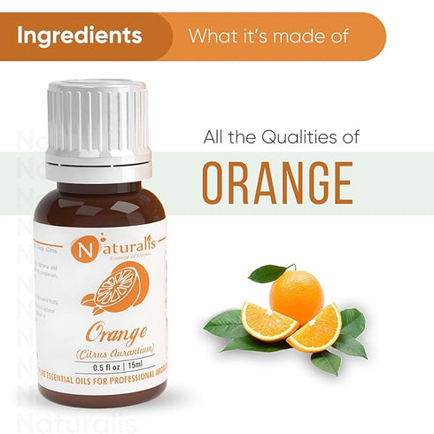 Naturalis Essence of Nature Cold pressed Orange Essential Oil