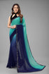 Vasthrlay Georgette Embroidered Mahendi Traditional