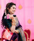 Vasthrlay Purple Kanjivaram Saree