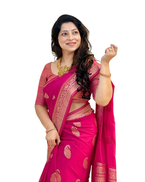 Vasthrlay Kanjivaram Designer Saree