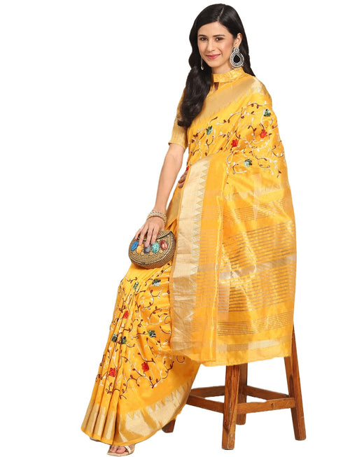 Vasthrlay Embroidered Saree