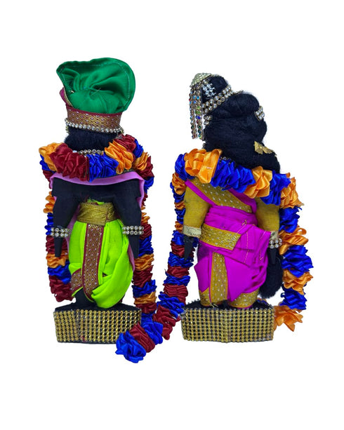 Ashni Marapachi Wooden Doll Pair