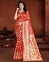 Vasthrlay Banarasi Traditional Unstitched Saree