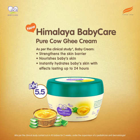 Himalaya Baby Cream with Pure Cow Ghee & pH5.5
