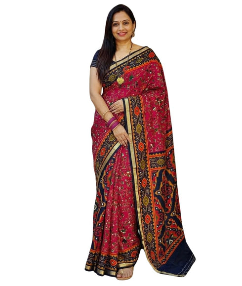 Vasthrlay Printed Multicolor Traditional Designer
