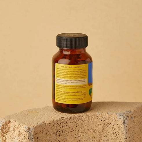 Organic India Turmeric Formula Veg Capsule bottle