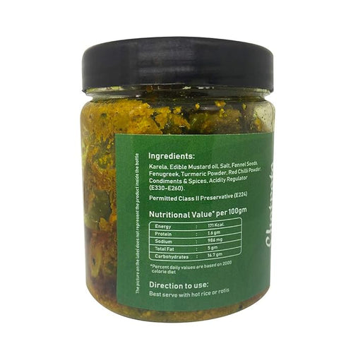 Graminway Homemade Chatpata Karela Ka Achar Bitter Guard Pickle