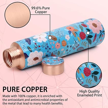 Copper Water Bottle (900ml)