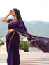 Vasthrlay Lavender Kanjivaram Saree