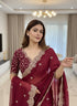 Vasthrlay Georgette Embroidered Az Ys Antya Ethnic Wear